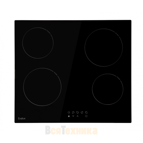 Электрическая варочная панель Evelux HEV 640 B