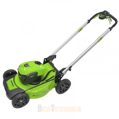 Газонокосилка аккумуляторная GreenWorks GD40LM48SP 2517407