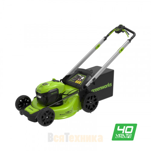 Газонокосилка аккумуляторная GreenWorks GD40LM48SP 2517407