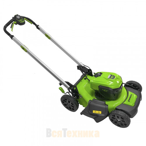 Газонокосилка аккумуляторная GreenWorks GD40LM48SP 2517407