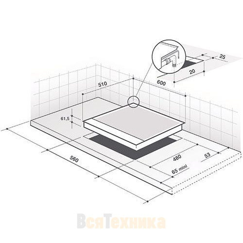 Варочная панель De Dietrich DPE7620XF