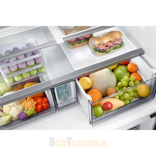 Многодверный холодильник Samsung RF65DG90B0SRWR