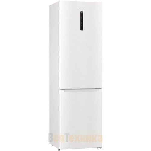 Отдельностоящий двухкамерный холодильник Gorenje NRK6202AW4