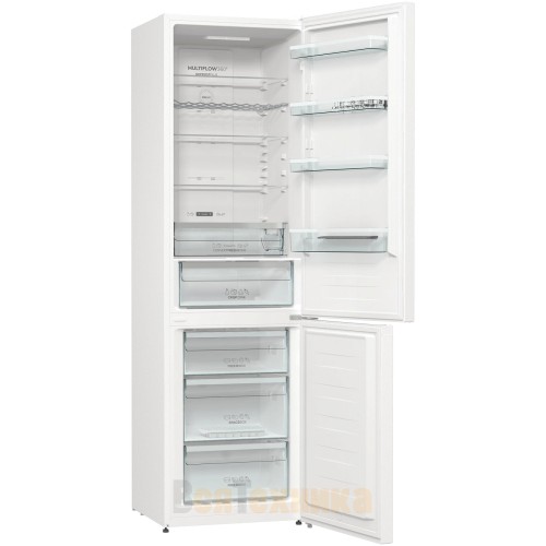 Отдельностоящий двухкамерный холодильник Gorenje NRK6202AW4