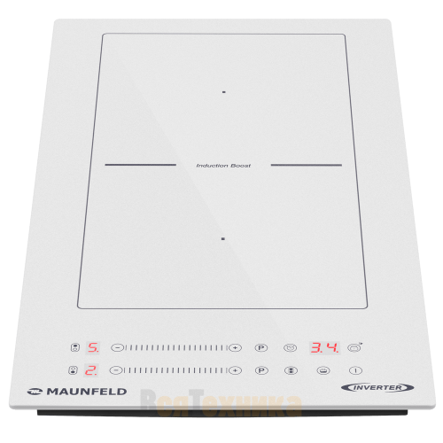 Индукционная варочная панель Maunfeld CVI292S2BWH inverter