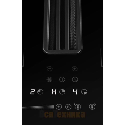 Индукционная варочная поверхность с вытяжкой HIBERG i6-VM8 B