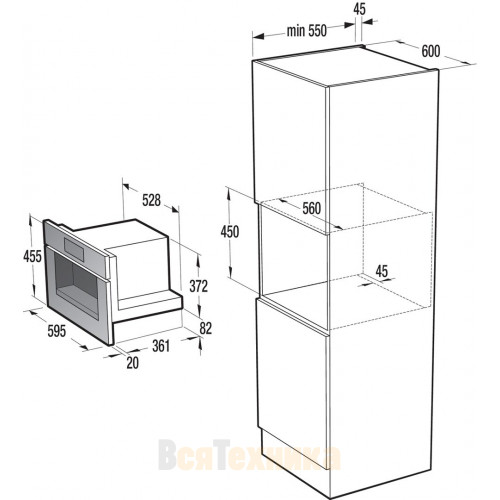 Встраиваемая кофемашина Gorenje CMA9200BG