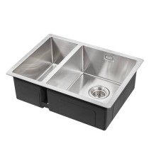 Кухонная мойка Paulmark Annex PM545944-BSR, брашированная нерж.сталь AISI304