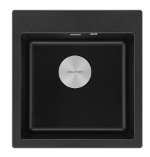 Мойка для кухни Paulmark IT-GRANIT KANTE 50, артикул PM105152-BL