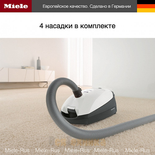 Пылесос Miele SBAD3 Classic C1 белый лотос