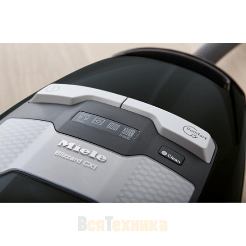 Пылесос Miele SKMR3 Blizzard CX1 Comfort черный обсидиан