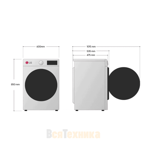 Стиральная машина LG F2V3GS6W
