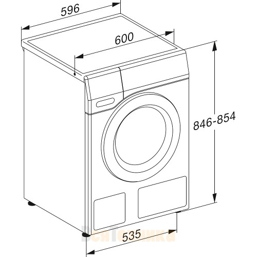 Стиральная машина Miele WCD330 WCS