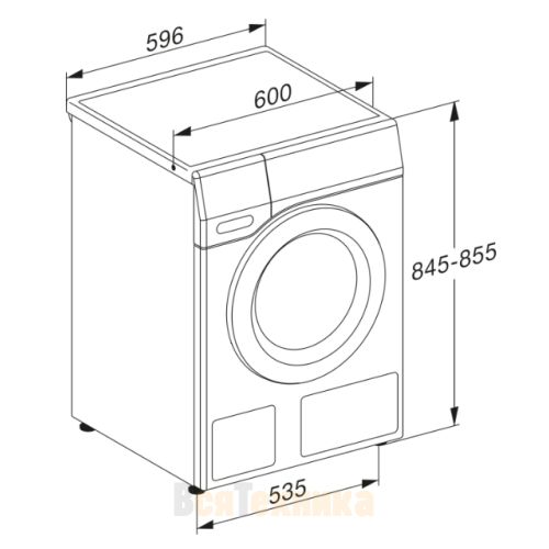 Стиральная машина Miele WEI865 WPS