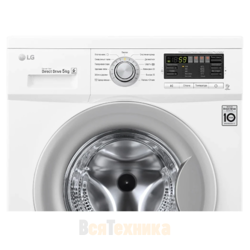 Стиральная машина с фронтальной загрузкой LG F10B8LD7