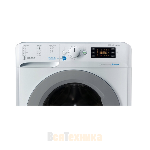 Стиральная машина с сушкой Indesit BDE 861483X WS EU N