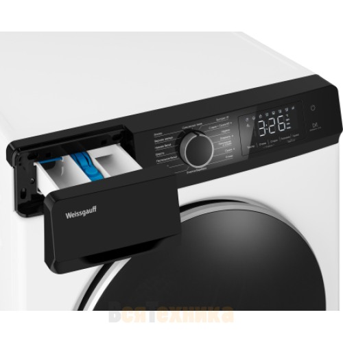Стиральная машина с сушкой, инвертором и паром Weissgauff WMD 61212 DC Inverter Steam