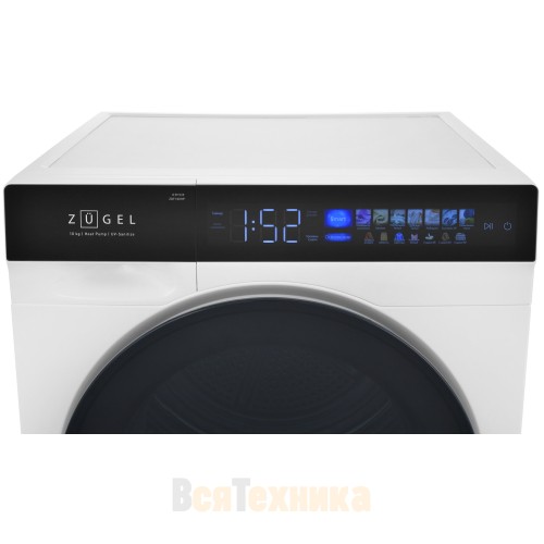Сушильная машина ZUGEL ZDF100HP Heat Pump