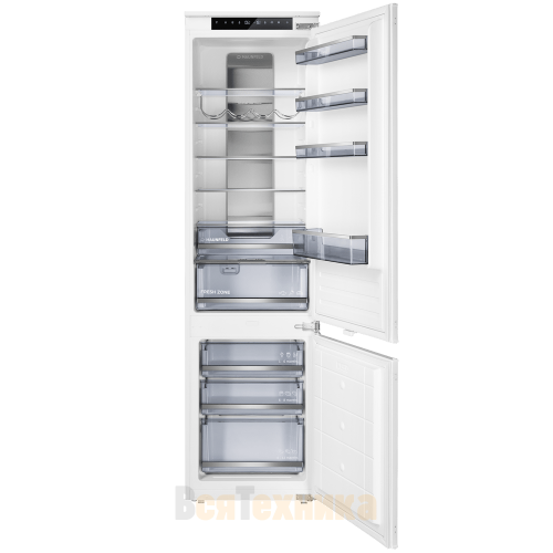 Холодильник Maunfeld MBF19354NFWGR LUX Inverter