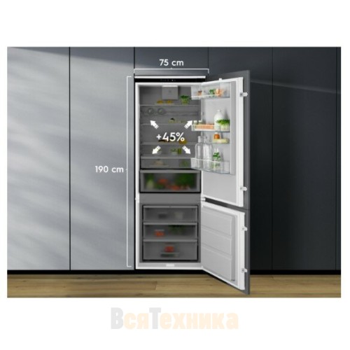 Встраиваемый холодильник Electrolux ENG7TE75S