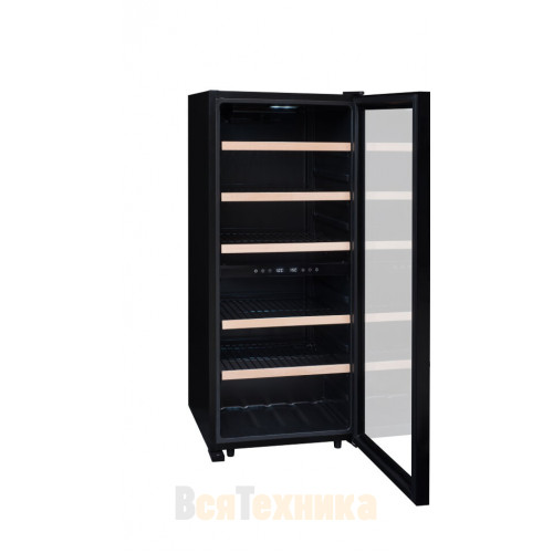 Двухзонный шкаф La Sommeliere SLS102DZBLACK