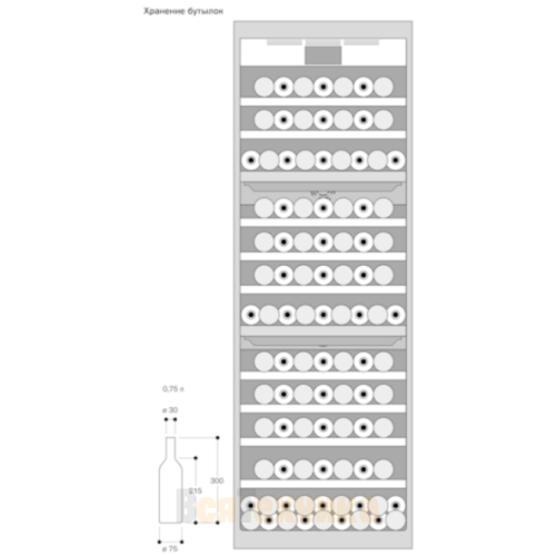 Шкаф для хранения вина Vario 400 Gaggenau RW466365