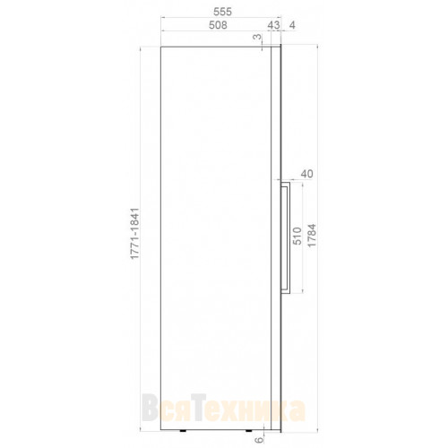 Винный Шкаф Pando PVMAV 178-112XL