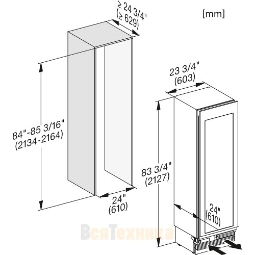 Винный холодильник Miele KWT 2672 VIS