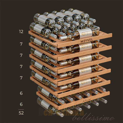 Винный шкаф Meyvel MV52PRO-KBB1