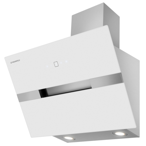 Вытяжка Maunfeld Mersey 60 белый\вставка сатин