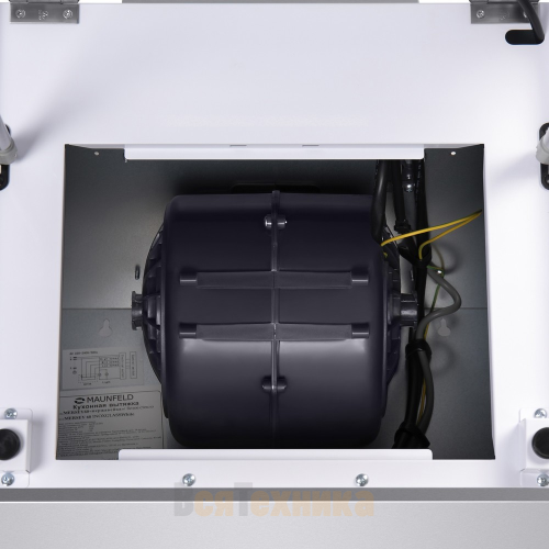 Вытяжка Maunfeld Mersey 60 белый\вставка сатин