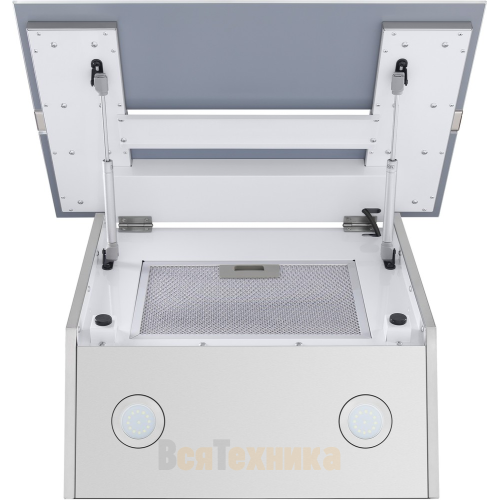 Вытяжка Maunfeld Mersey 60 белый\вставка сатин